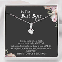 Thumbnail for Boss Day Necklace Gift For Her, Boss Lady Gift, Christmas Necklace Gift For Boss