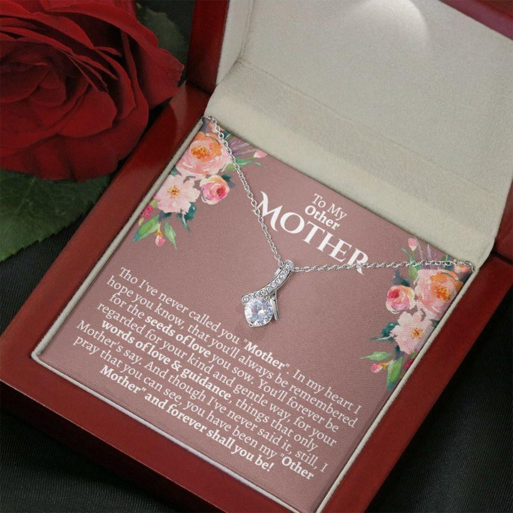 Mother In Law Necklace, Other Mother Gift, Second Mom Gift, Mother In Law Poem, Mother In Law Birthday, Bonus Mom Gift
