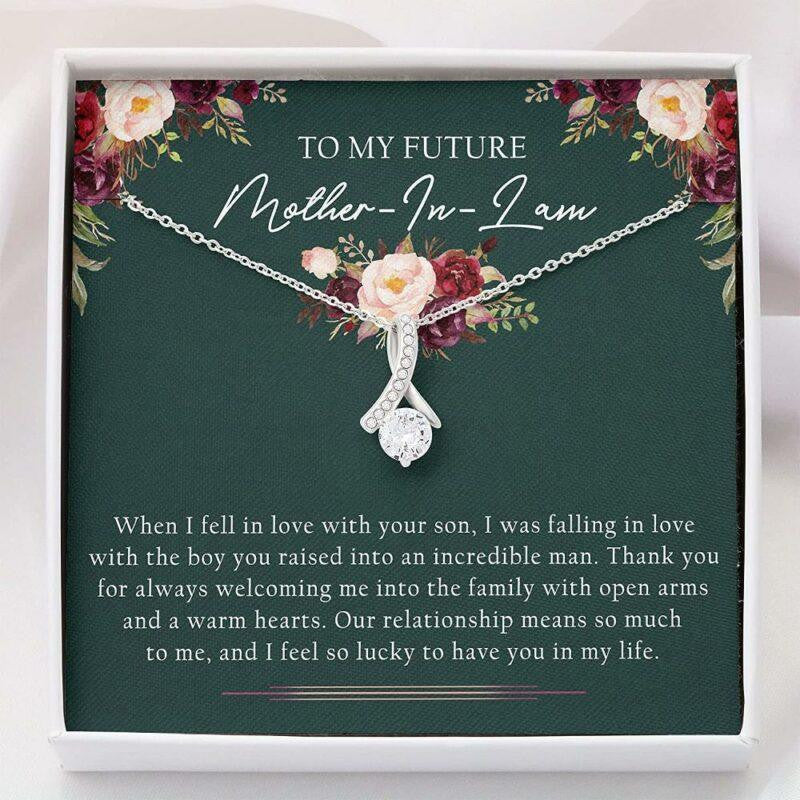 Mother-in-law Necklace, My Future Mother-in-Law Necklace � Mothers Day Necklace