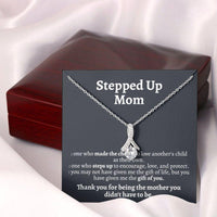 Thumbnail for Stepmom Necklace, Meaningful Stepmom Necklace, Thank You Gift For Bonus Mom, Unbiological Mom