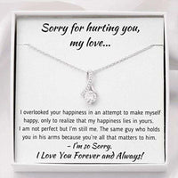 Thumbnail for Girlfriend Necklace, Wife Necklace, To My Love �Happiness� Apology Gift Set Necklace Gift