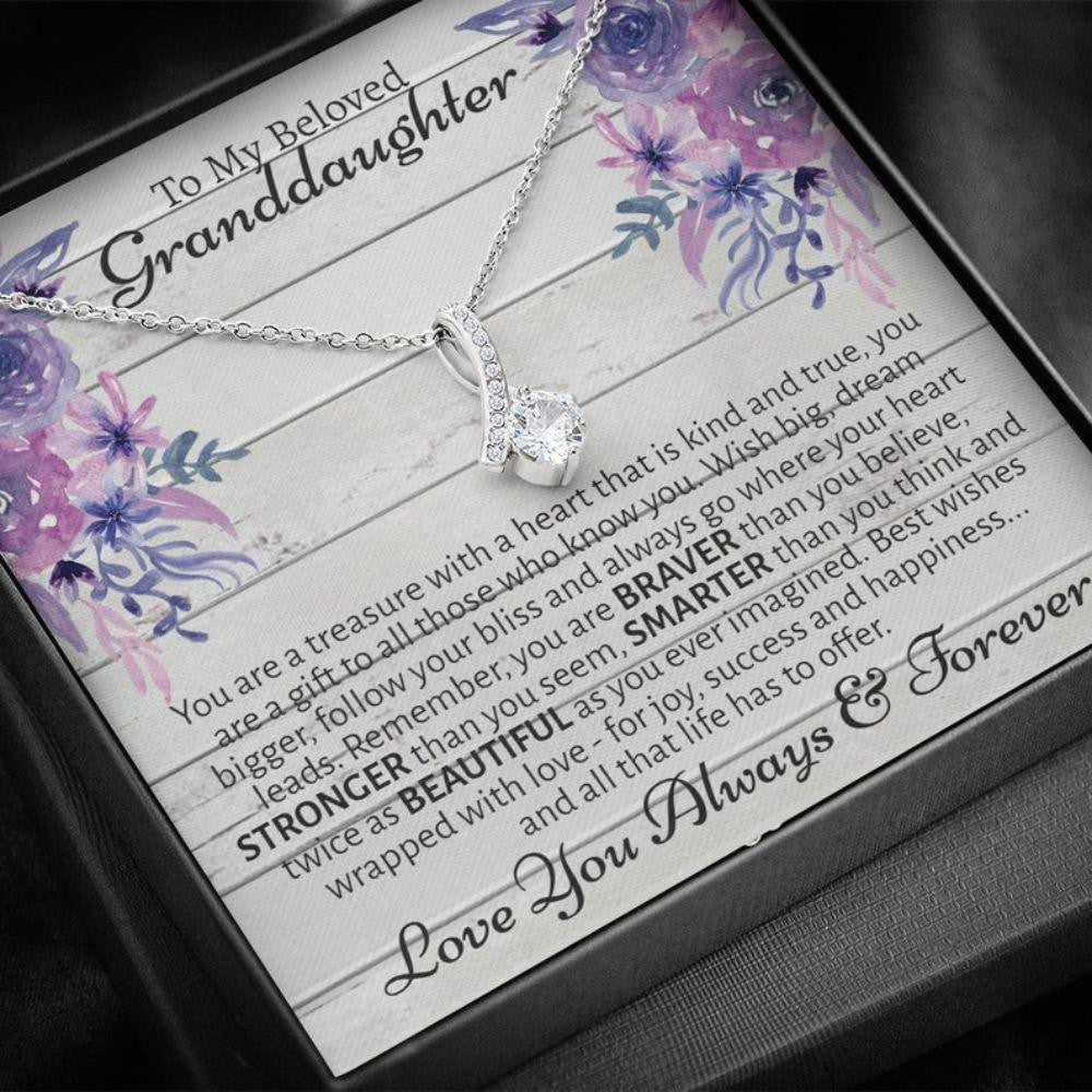 Granddaughter Necklace, Granddaughter Grandma Gift, Granddaughter Gift From Nana, Teenage Granddaughter Necklace
