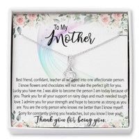 Thumbnail for Mom Necklace, To my mother necklace gift for mom, mother�s day necklace from daughter son