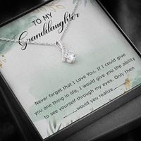 Thumbnail for Granddaughter Necklace, Grandma To Granddaughter Necklace, Gifts For Granddaughter