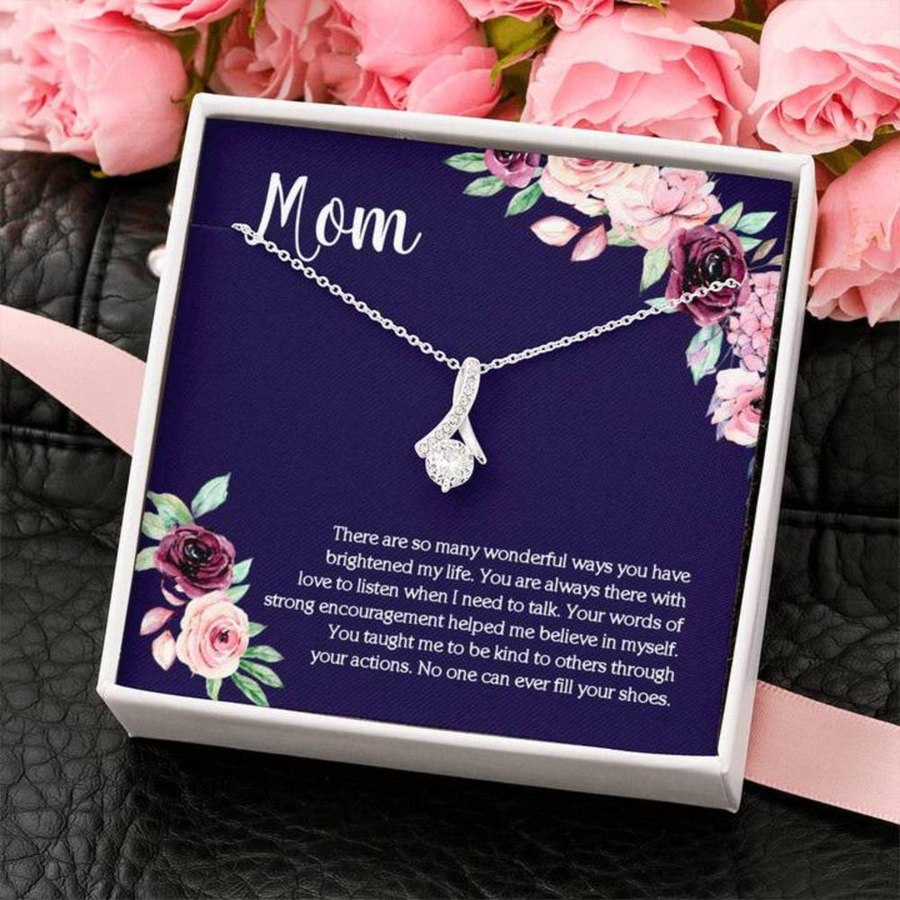 Mom Necklace, Gift For Mom, Mom Necklace For Birthday, Christmas Or Mother�S Day