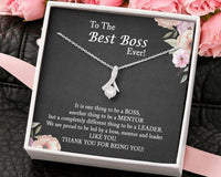 Thumbnail for Boss Day Necklace Gift For Her, Boss Lady Gift, Christmas Necklace Gift For Boss