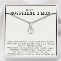 Thumbnail for Mom Necklace, Mother-in-law Necklace, Gift To My Boyfriend�s Mom Necklace, Gift For Future Mother-in-law