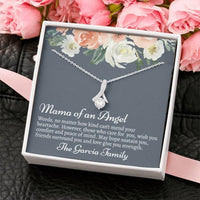 Thumbnail for Mother Of An Angel Necklace, Care Package For Someone Who Lost A Baby, Memorial Gift For Loss Of A Child, Miscarriage Memorial