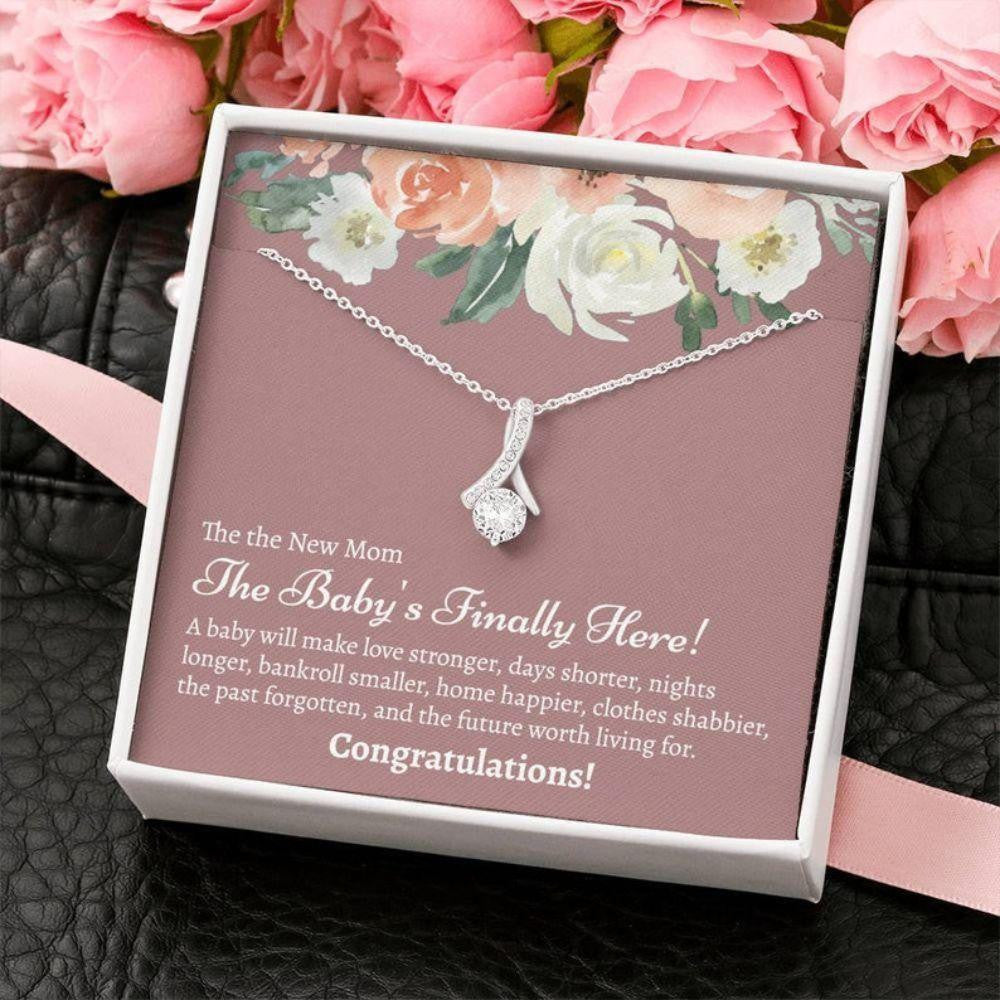 Mom Necklace, Postpartum Gift For Mom, Gift For New Moms After Birth, After Birth Mom Gift, Gift For Someone Who Just Had A Baby
