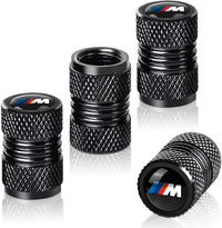 Thumbnail for 4 Pcs Black Metal Car Wheel Tire Valve Stem Cover-Auto Valve Stem Caps Suitable for Car Styling Decoration Accessories