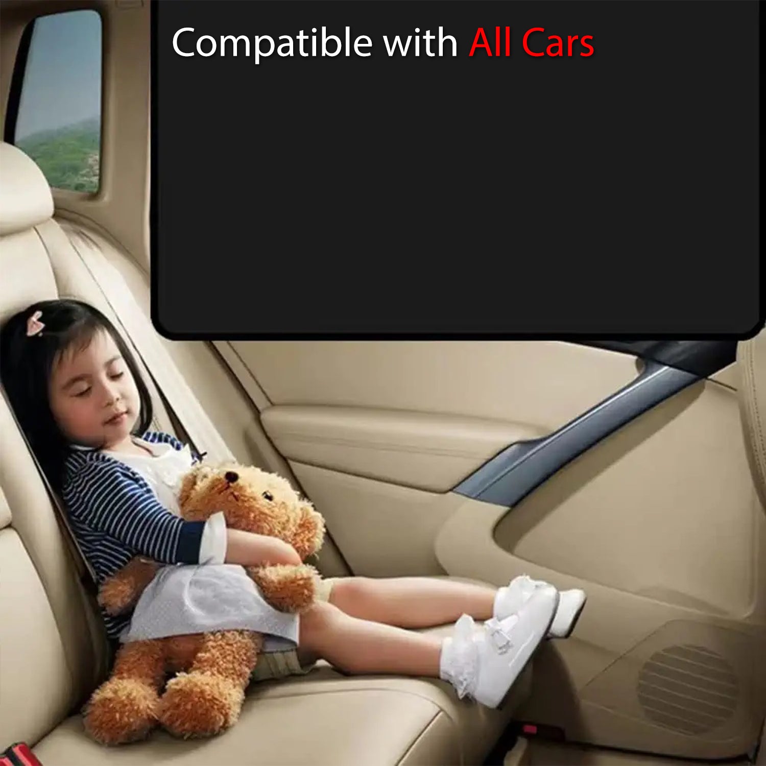 Car Side Window Sun Shades, Custom Fit For Your Cars, Window Sunshades Privacy Curtains, 100% Block Light for Breastfeeding, Taking a nap, Changing Clothes, Camping NS15980