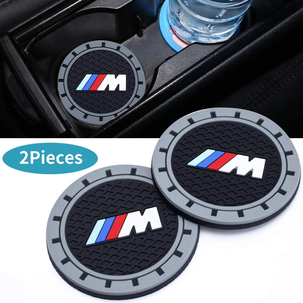 2Pcs Silicone Non-Slip Car Cup Holder Coasters Replacement for Vehicle car Coasters Car Interior Accessories (2.75 Inch)