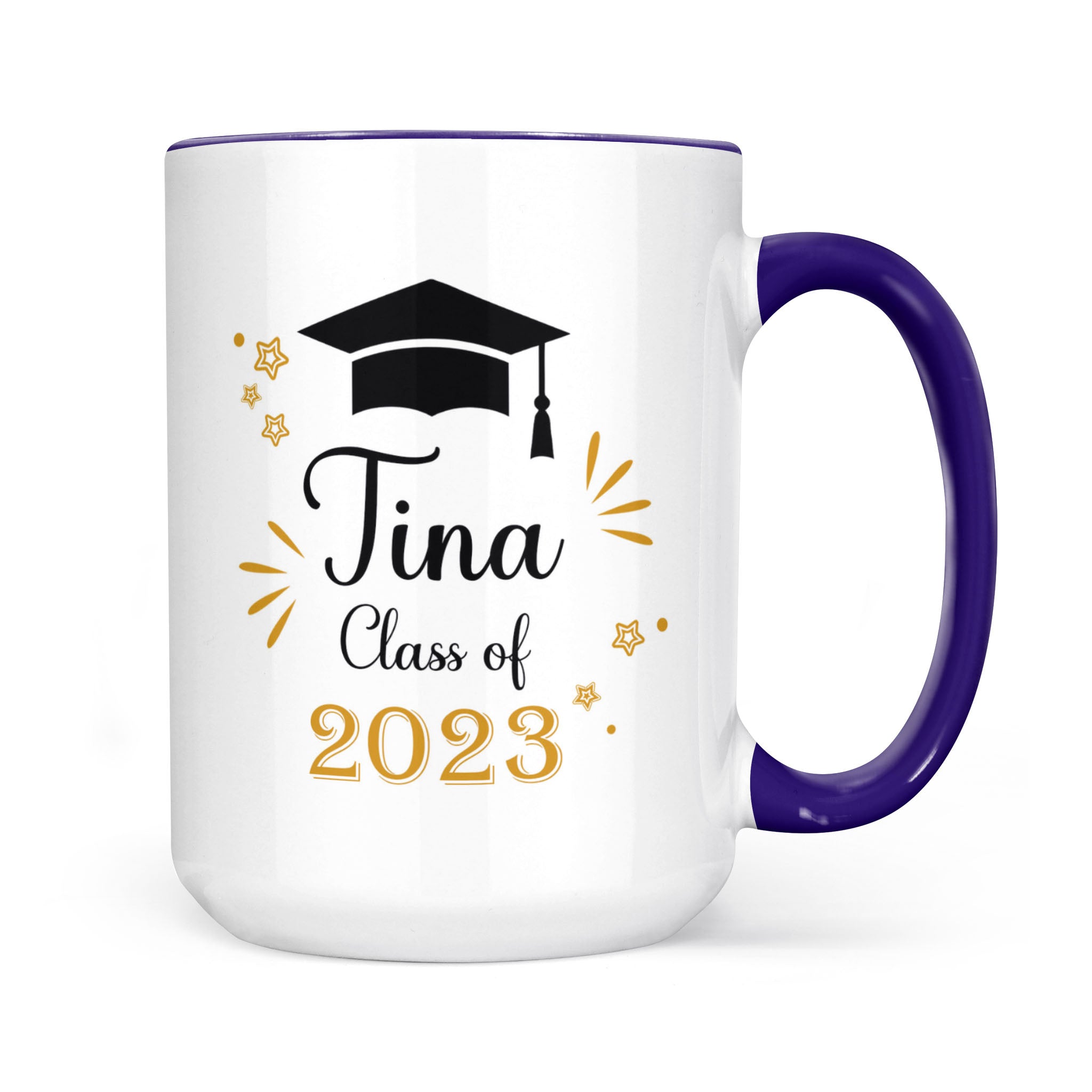 Tina class of 2023 - Accent Edge-to-Edge Mug