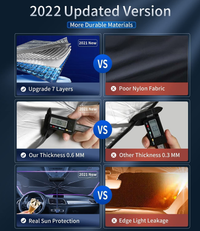Thumbnail for Custom Logo Car Sunshade, Car Window Shade, Foldable Windshield Sunshade Sun and UV Protection (Updated Version)