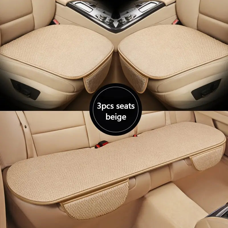 Ultra Thin Universal Car Seat Cover Antiskid Car Seat Protector Auto Office Chair Cover Four Seasons General for Front Seat, Office Chair, 1 PCS