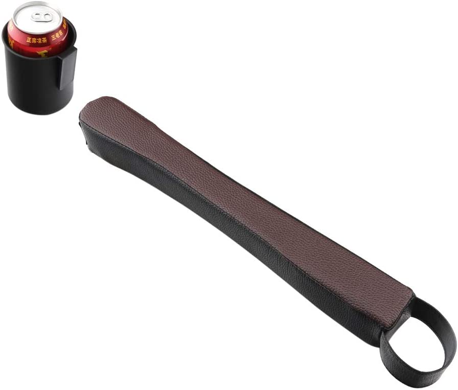 Car Seat Gap Filler Organizer With Cup Holder (2 Pack), Compatible with All Cars, |Multifunctional Car Seat Organizer | Car Organizer Between Seats | Console Pocket for Wallet & Keys | Front Seat Gap Accessories
