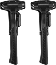 Car Safety Hammer, 3-in-1 Auto Emergency Escape Hammer with Window Breaker and Seat Belt Cutter, Striking Black Emergency Escape Tool for Car Accidents Car Accessories