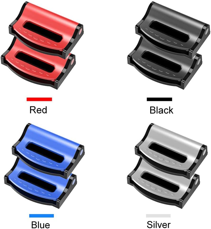 2Pack Car Seat Belt Clip, Seatbelt Adjuster for Adults, Comfort Universal Auto Shoulder Neck Strap Positioner Car Accessories