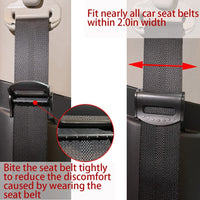 Thumbnail for 2Pack Car Seat Belt Clip, Seatbelt Adjuster for Adults, Comfort Universal Auto Shoulder Neck Strap Positioner Car Accessories