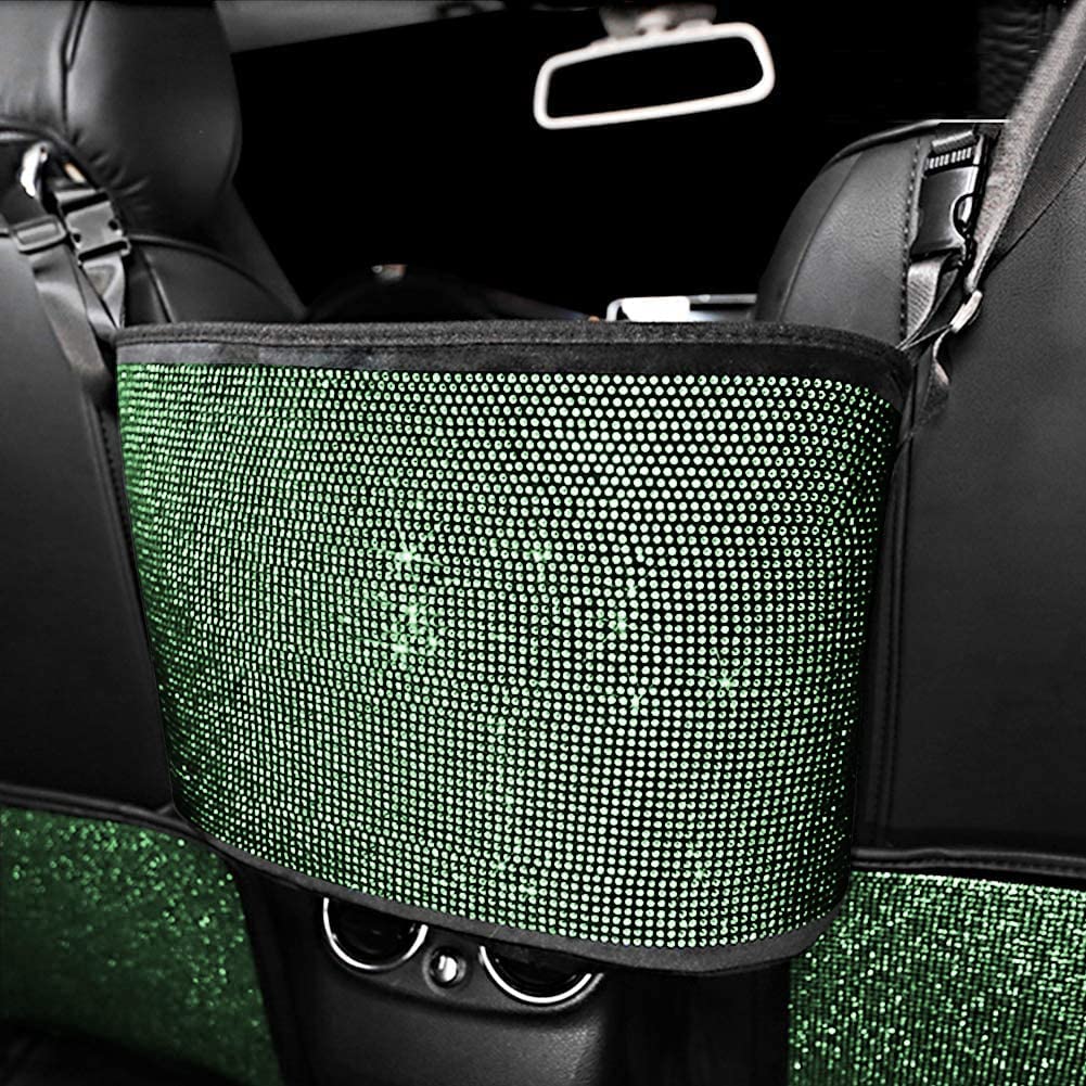 Car Organizers and Storage Purse Holder, Seat Back Net Handbag Purse Accessories for Women, Road Trip Essentials for Adults, Mom Gifts, Birthday Gifts Presents for Mom