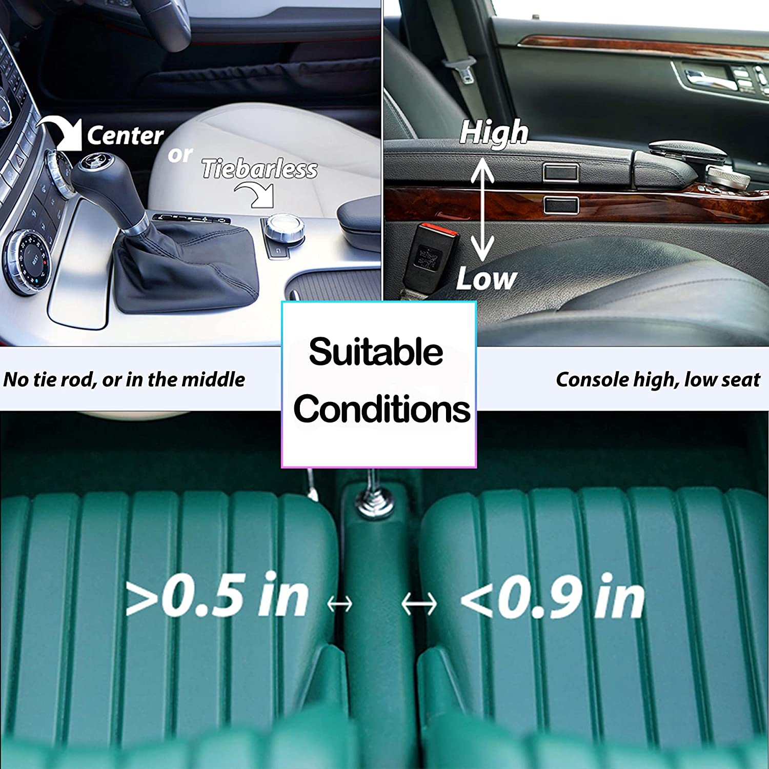 Car Seat Gap Filler, Compatible with All Cars, Console Side Pocket, Car Seat Pocket Organizer Catcher Caddy for CellPhones Wallet Coin with Cup Holder Beige