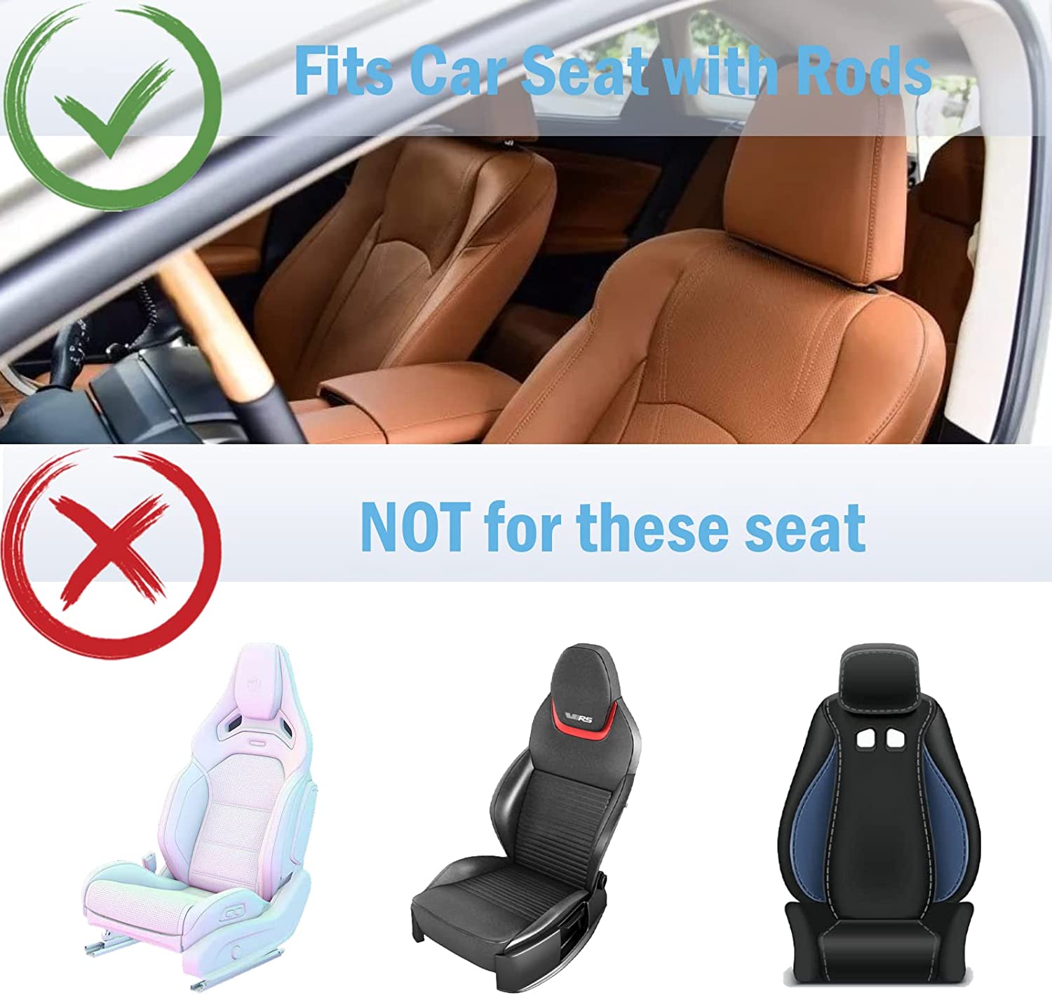 Car Backseat Tray Table, Foldable Tray Seat Back Laptop Desk for Car Travel, Multifunctional Car Back Seat Food Tray, Car Table with Phone Holder, for Working, Writing, Eating, Traveling