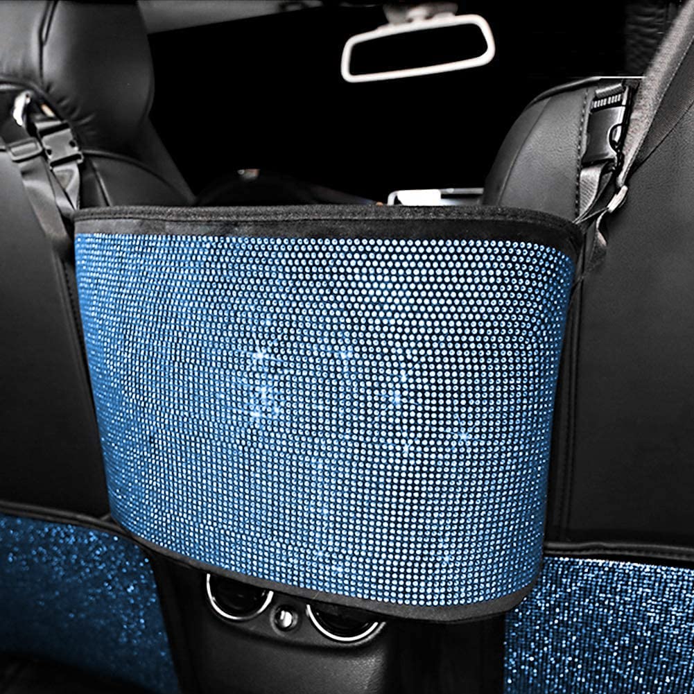 Car Organizers and Storage Purse Holder, Seat Back Net Handbag Purse Accessories for Women, Road Trip Essentials for Adults, Mom Gifts, Birthday Gifts Presents for Mom