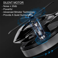 Thumbnail for Car Air Freshener, Helicopter Solar Energy Rotating Aromatherapy Aviation Al Alloy Diffuser, Interior Decoration Accessories Diffuser for Car and Home