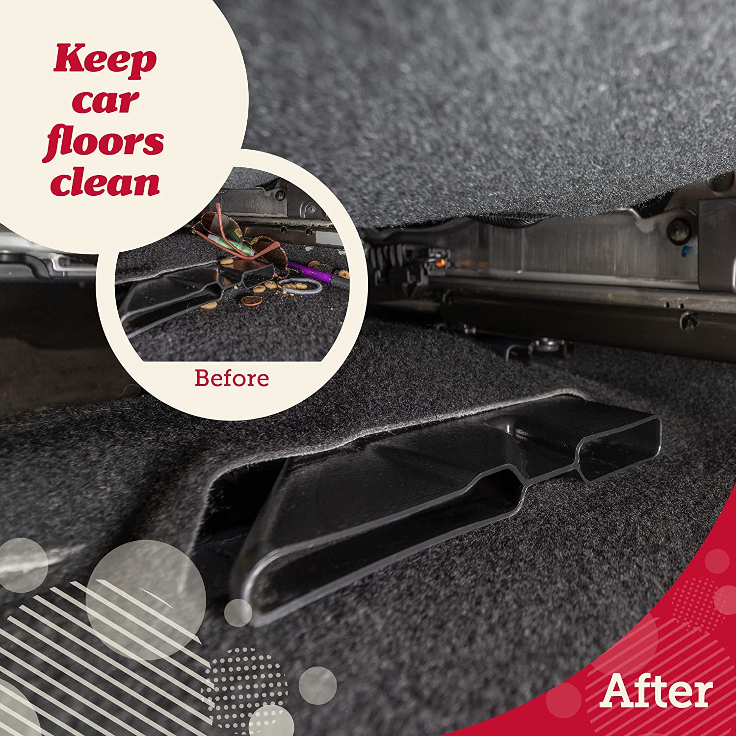 Car Seat Gap Organizer 2 Pack, Compatible with All Cars, Vegan Leather Car Seat Gap Filler Organizer with Universal Fit, Adjustable Gap Filler for Car for iPhone, Android, Glasses, Keys, and More