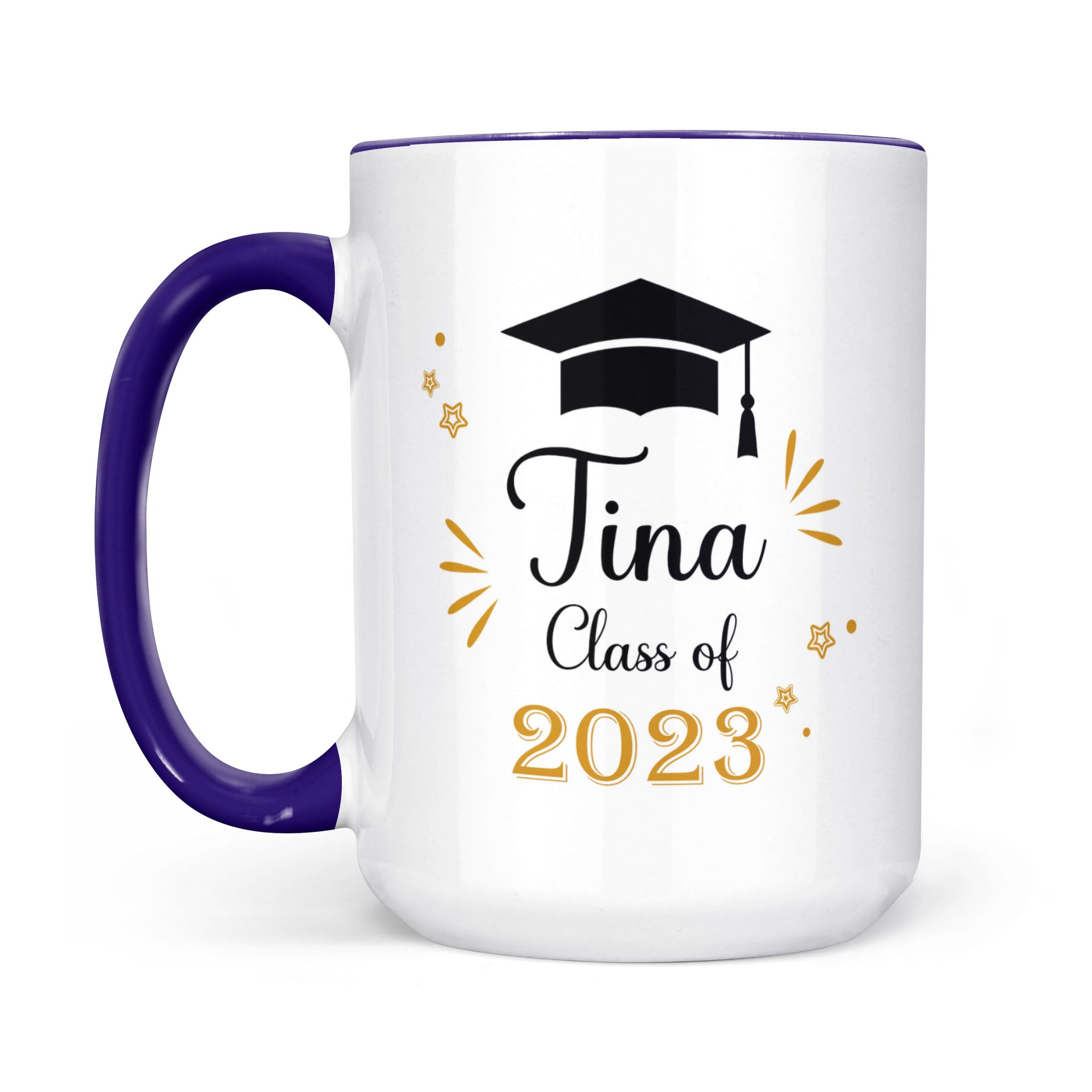 Tina class of 2023 - Accent Edge-to-Edge Mug
