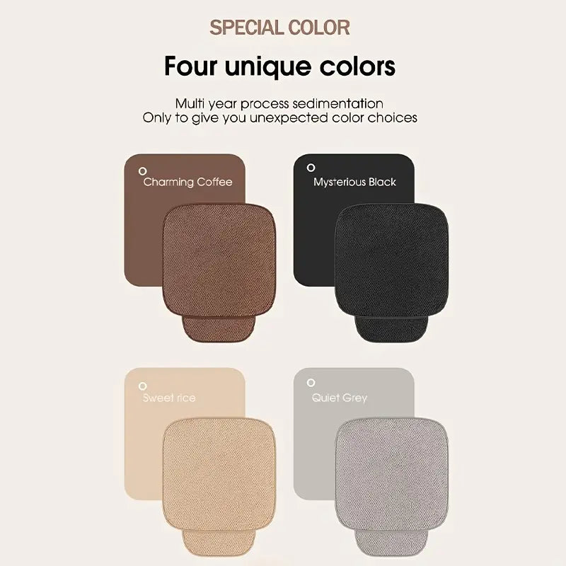 Ultra Thin Universal Car Seat Cover Antiskid Car Seat Protector Auto Office Chair Cover Four Seasons General for Front Seat, Office Chair, 1 PCS