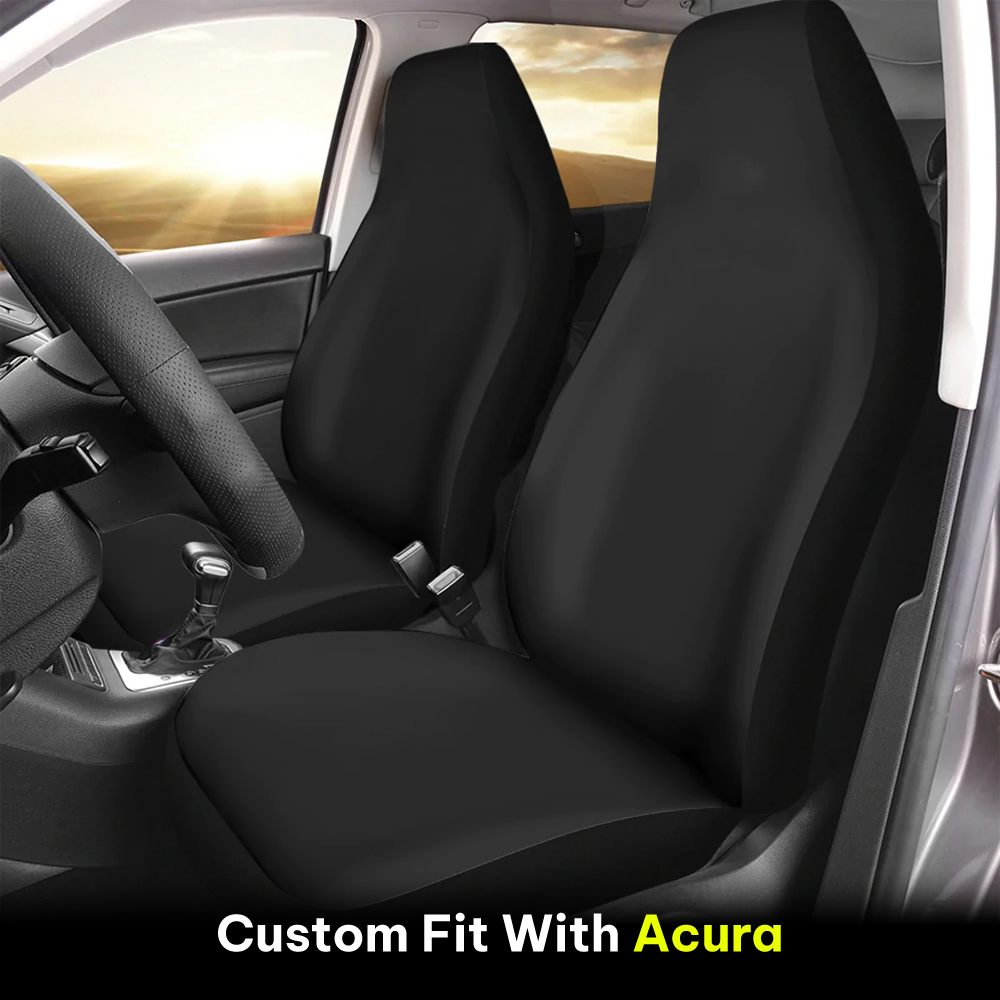 Car Seat Covers, Custom fit for Car Bucket Seat Protection Airbag Compatible 2 PCS, Car Seat Accessories