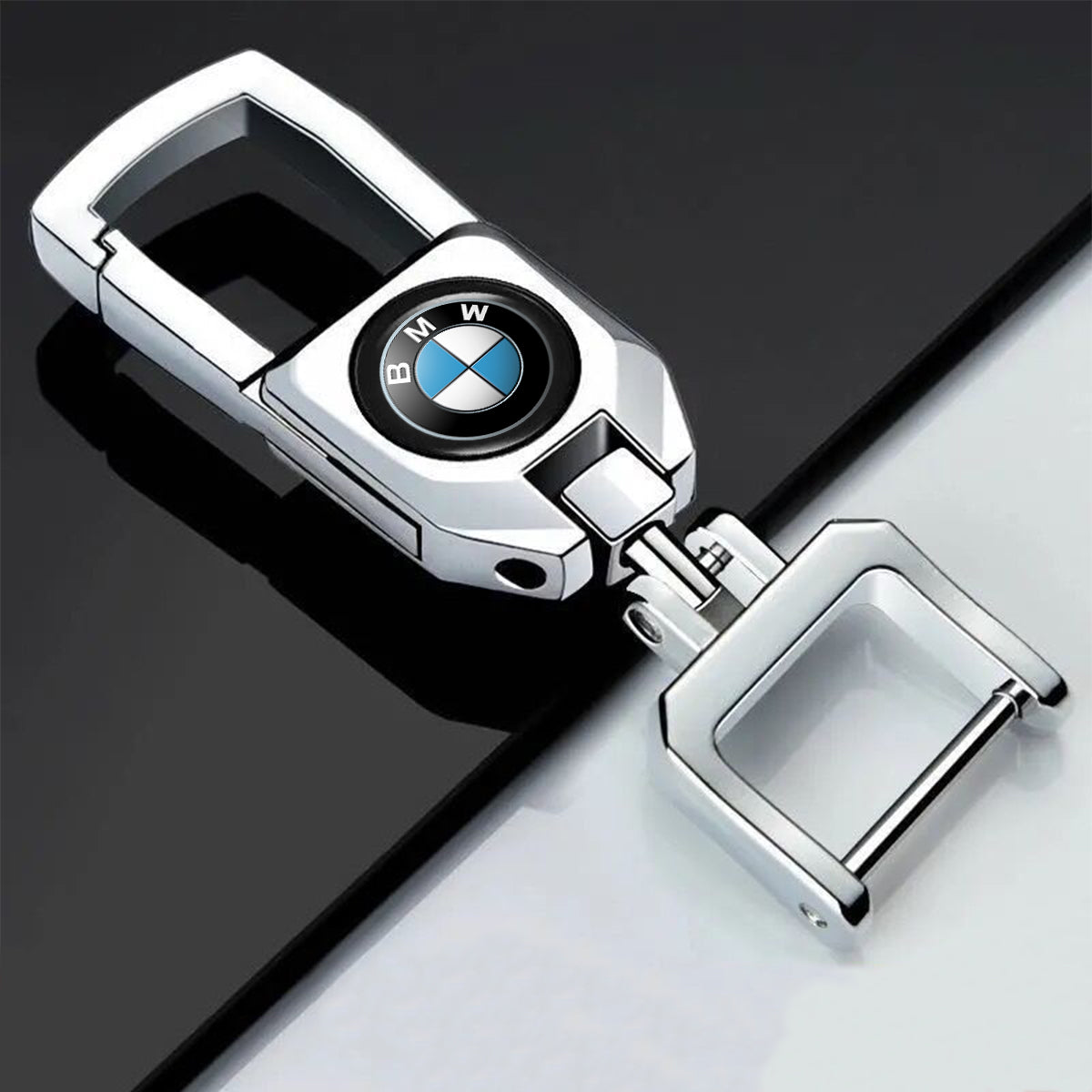 Leather Car Keychains Replacement, Custom fit for Car, Car Key Chain, Metal Keychain Accessories