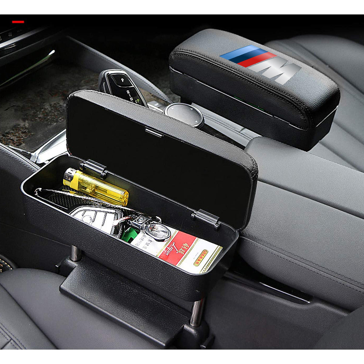 Armrest Box Protector for Center Console, Armrest Extender General Motors Elbow & Forearm Wrist Rest Support Adjustable Height Comfort Pads
