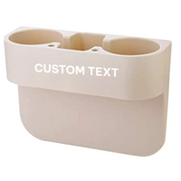 Thumbnail for Custom Text Cup Holder Portable Multifunction, Fit with Ford Mustang, Cup Holder Expander for Car, Vehicle Seat Cup Cell Phone Drinks Holder Box Car Interior Organizer