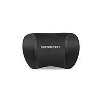 Thumbnail for Custom Text For Car Headrest Neck Pillow and Lumbar Support Back Cushion Kit, Compatible with All Cars, Memory Foam Erognomic Design Universal Fit Muscle Pain and Tension Relief for Car Seat PU13992