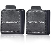 Custom Logo Seatbelt Adjuster, Seat Belt Clip For Adults, Universal Comfort Shoulder Neck Strap Positioner Locking Clip Protector, Set of 2
