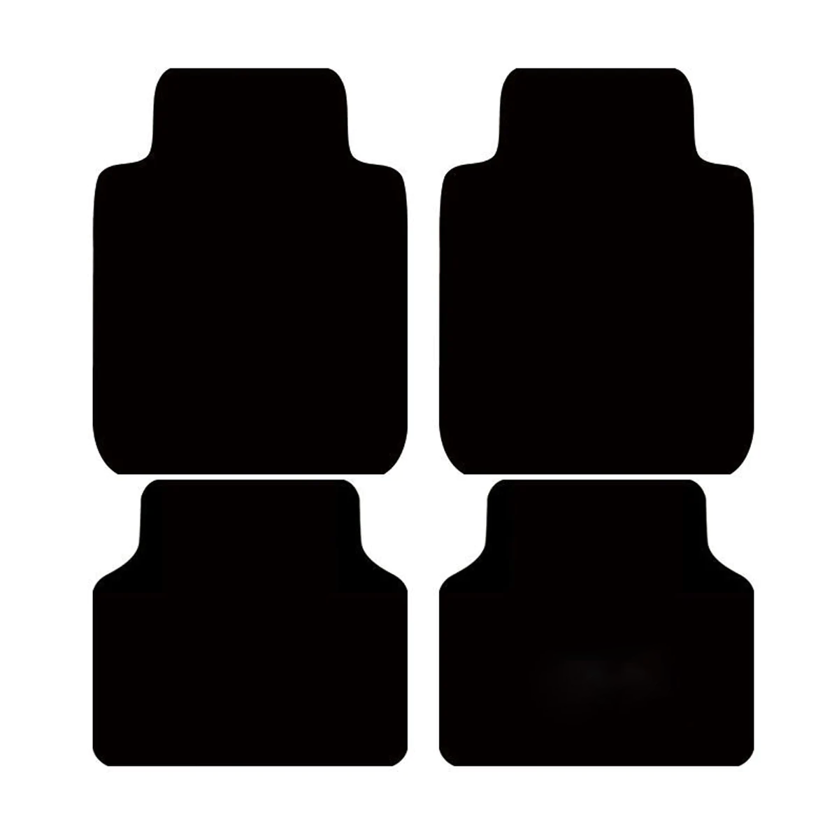 Custom Text For Carpet Floor Mats Set of 4pcs, Compatible with All Cars, Fit Car Floor Mats, All Weather Protection, Universal Type PU13984