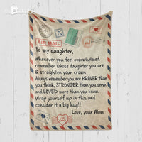 Thumbnail for Custom Blanket Letter To My Daughter Blanket - Gift For Daughter