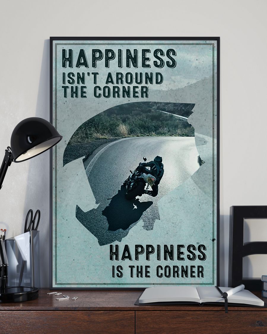 Custom Canvas Jesus - Happiness Is Not Around The Corner - Happiness Is The Corner Thanksgiving Gift Christmas Gifts 2021