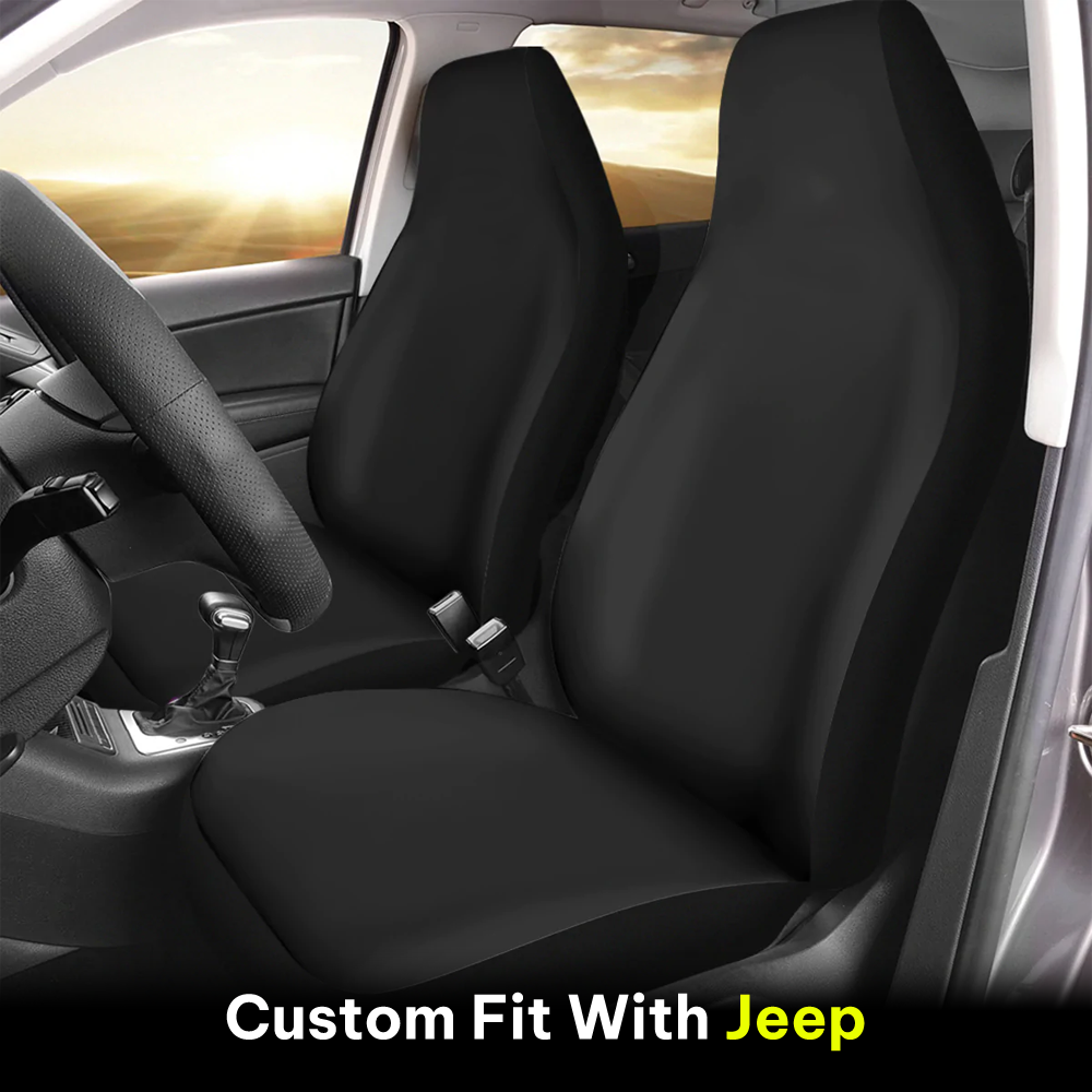 Car Seat Covers, Custom fit for Car Bucket Seat Protection Airbag Compatible 2 PCS, Car Seat Accessories
