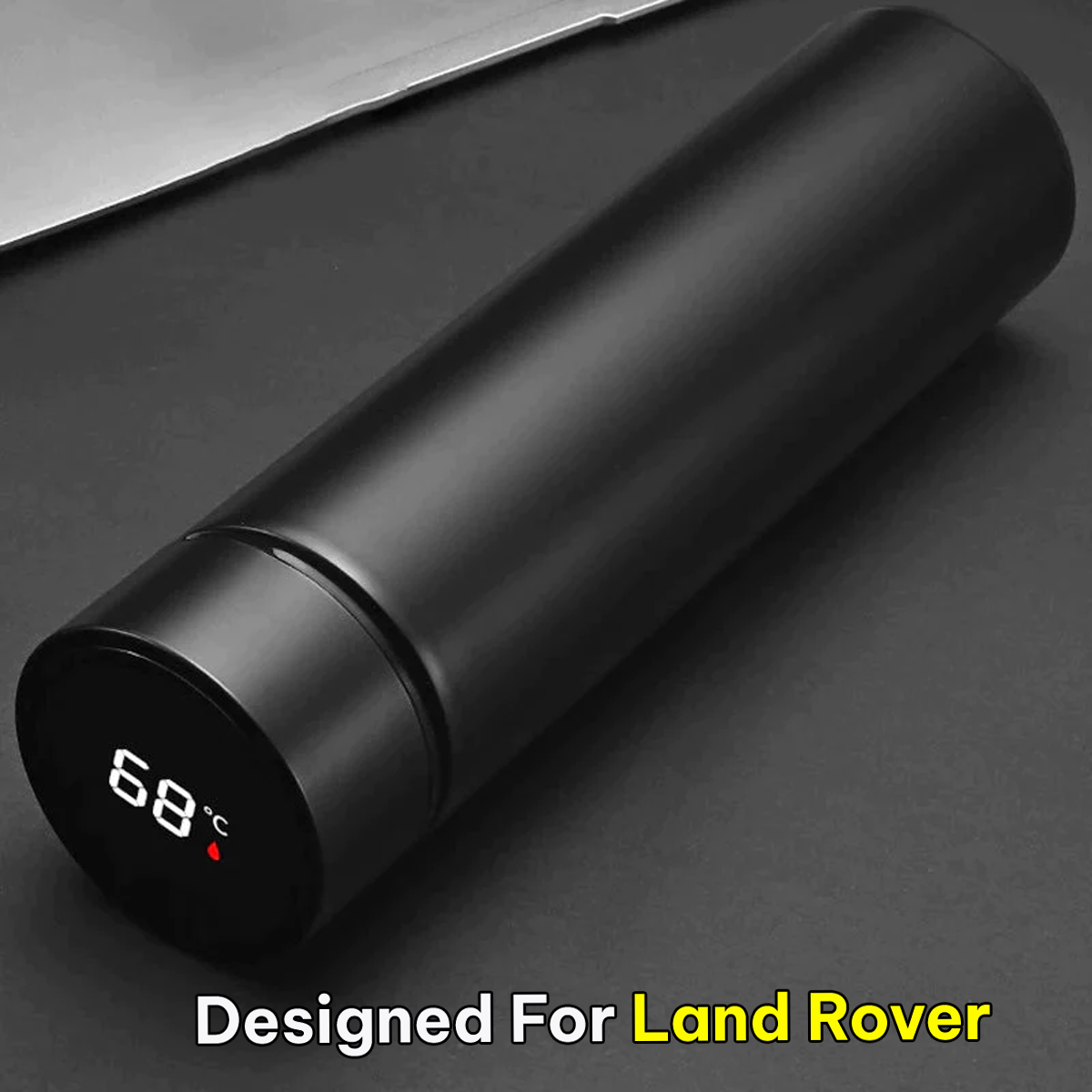 17oz Insulated Water Bottle with LED Temperature Display, Coffee Tea Infuser Bottle Double Wall Vacuum Insulated Water Bottle for Hot or Cold Drink, Stainless Steel Sports Automotive Travel Mug