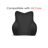 Thumbnail for Car Headrest Neck Pillow and Lumbar Support Back Cushion Kit, Custom Fit For Your Cars, Memory Foam Erognomic, Car Accessories PF13992