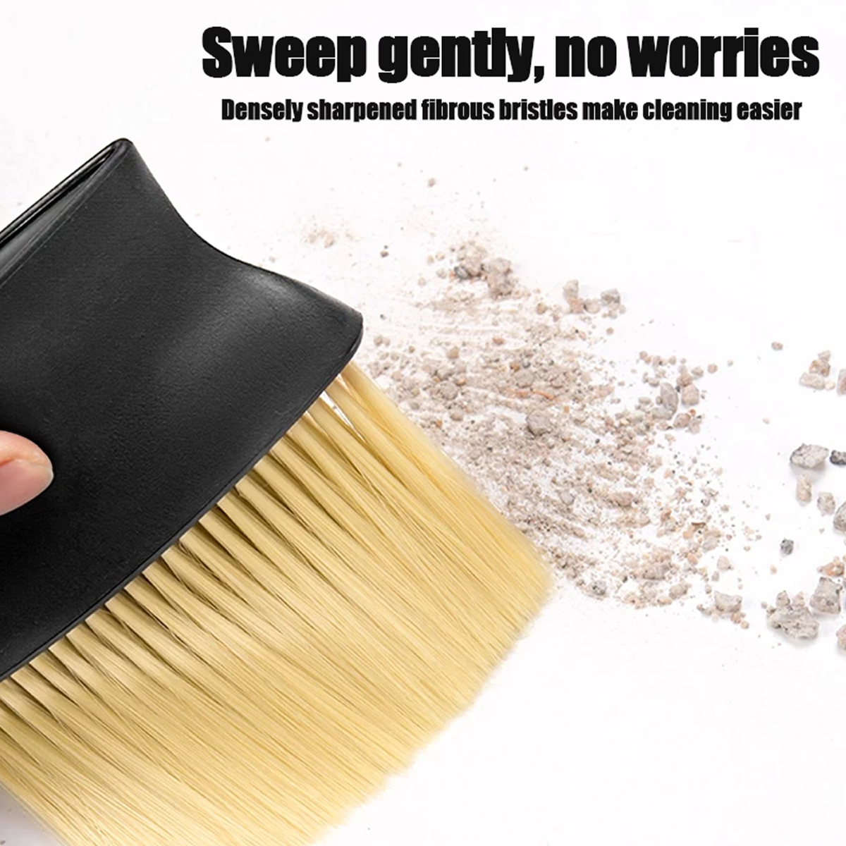 Car Cleaning Brushes Duster, Custom Fit For Your Cars, Soft Bristles Detailing Brush Dusting Tool for Automotive Dashboard, Air Conditioner Vents, Leather, Computer, Scratch Free