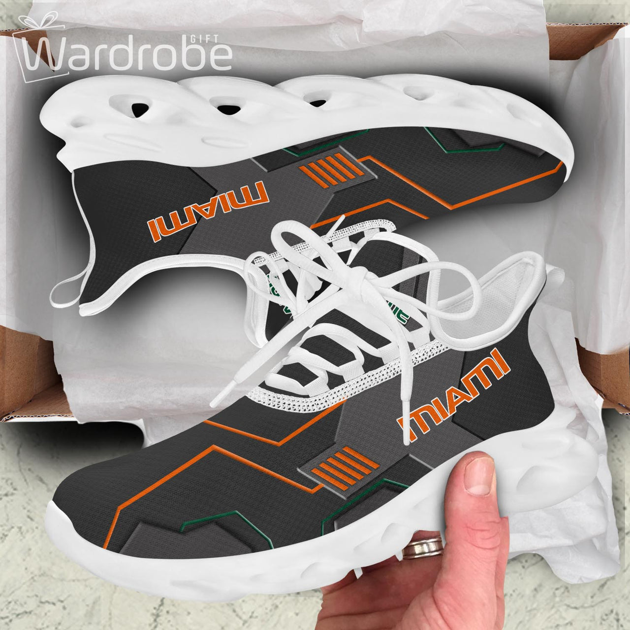 Personalized Sneakers Running Sports Shoes For Men Women