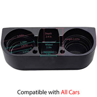 Thumbnail for Cup Holder Portable Multifunction Vehicle Seat Cup Cell Phone Drinks Holder Box Car Interior Organizer, Compatible with All Cars, Car Accessories AC11995