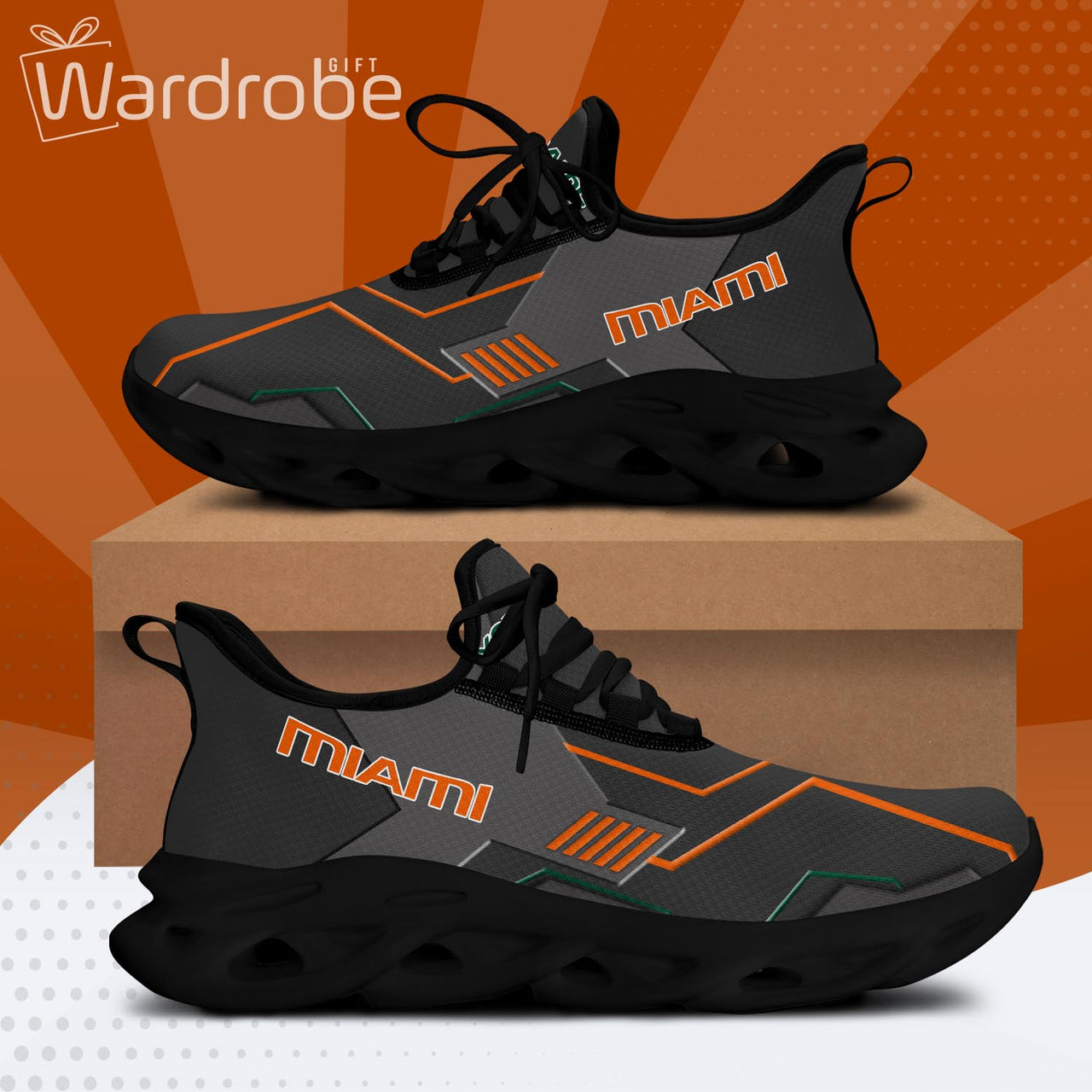 Personalized Sneakers Running Sports Shoes For Men Women