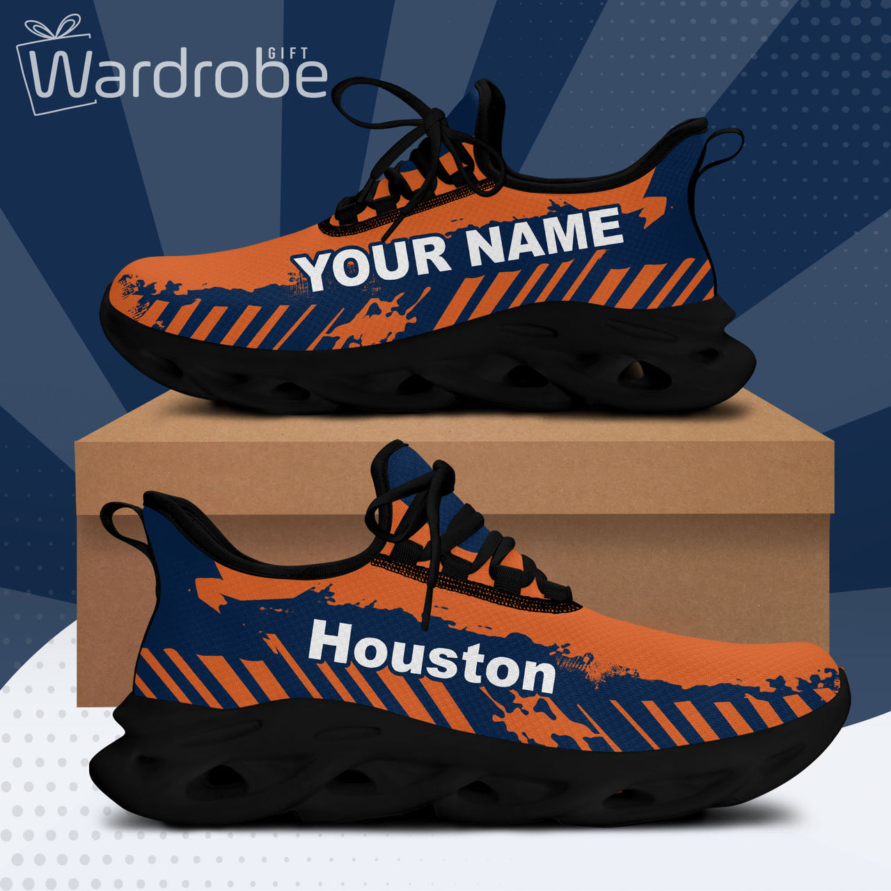 Personalized Custom Name Personalized Men And Women Sneakers Shoes