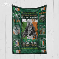 Thumbnail for Custom Blanket The Irishman - Gift For Saint Patrick's Day - Quilt Blanket