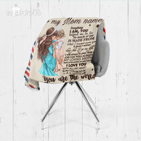 Thumbnail for Personalized Mother's Day Gift Custom Blanket Letter From Daughter To My Mom
